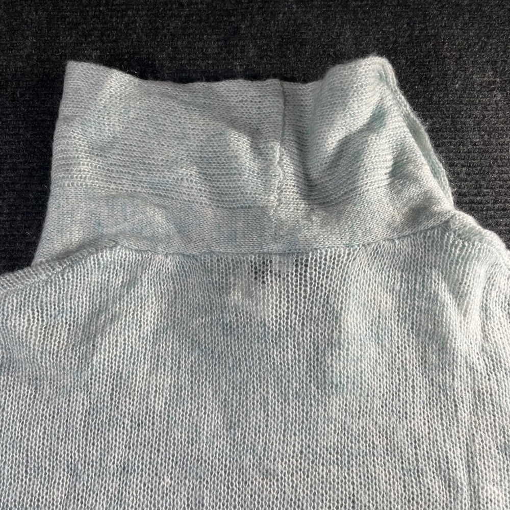 Lane Bryant Women's Cowl Neck Sweater Blue Knit Plus Size 14/16 NWT - Picture 6 of 6